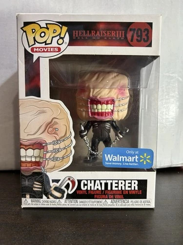 New ListingChatterer Walmart Excl - Hellraiser - Movies Vaulted Funko Pop 793 W Protector