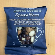 3 bags Trader Joe's Coffee Lovers Espresso Beans Chocolate Covered 2.5oz ea