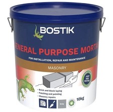 10kg Bostik Cementone General Purpose Mortar Ready Mixed Just Add Water Interior