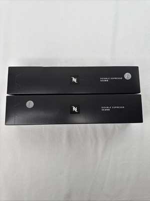 Nespresso Vertuo Double Espresso Scuro 20 Pods Capsules See Description