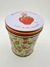 Strawberry Shortcake Tin Scented Candle American Greetings 1980's