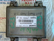 Chevy Aveo Engine ECM 2011 módulo de control electrónico computadora 12636386 AARG OEM