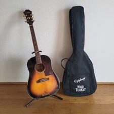 [Very rare] Epiphone acoustic guitar ☆ Wild Turkey model [Used]