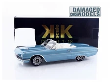 DAMAGED MODEL FD #301-KK SCALE MODELS 1/18 - FORD Thunderbird Convertible - 1966