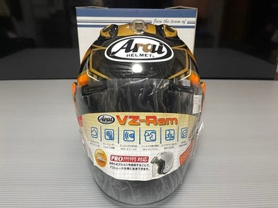 アライVZ-RAM サムライ Arai VZ-RAM Samurai Pedrosa Jet Helmet L 59-60 Gold Rare Limited