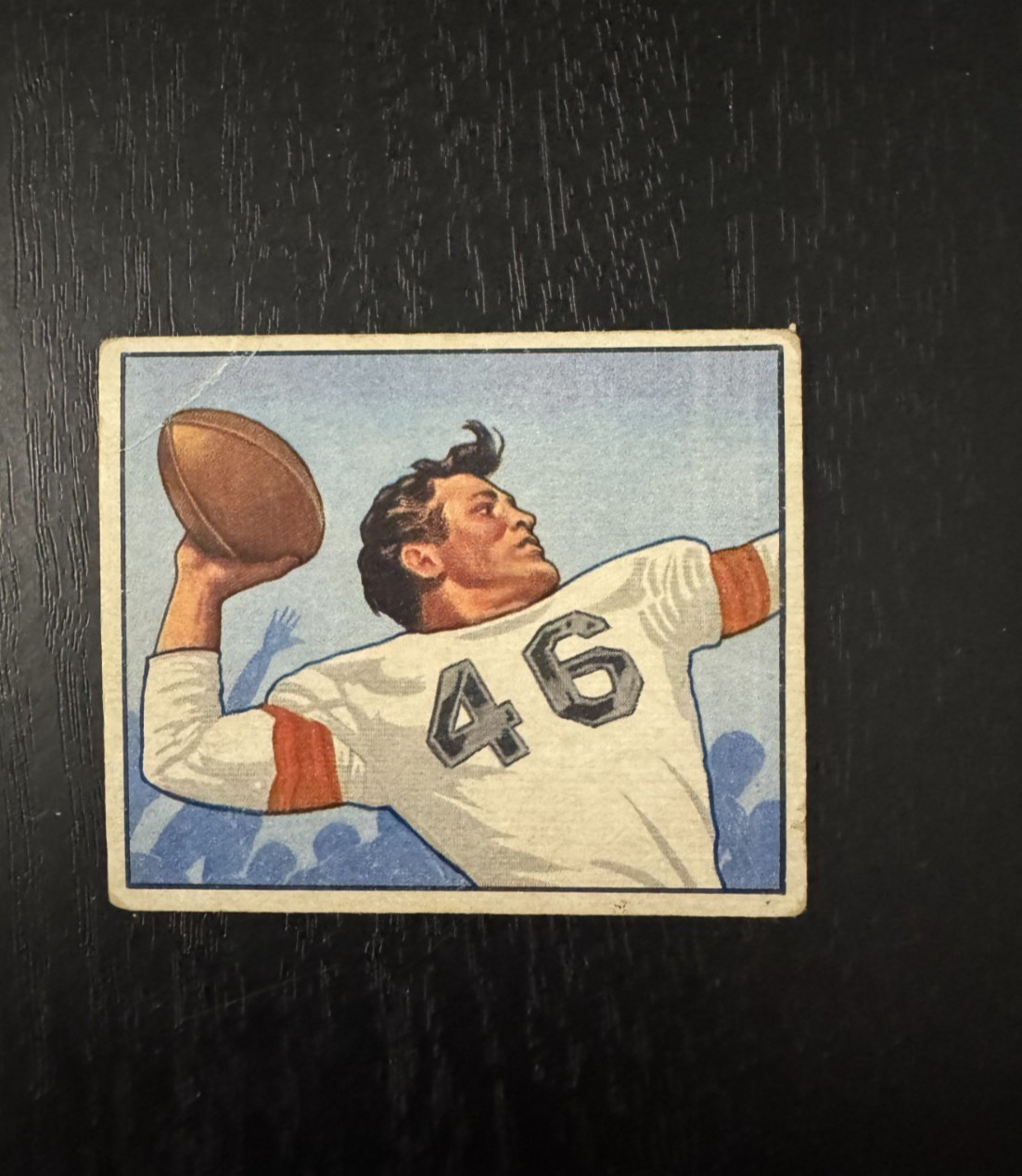 1950 Bowman #115 Ken Carpenter RC Cleveland Browns