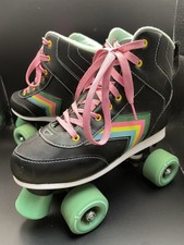 Story Spectrum Sporty Retro Rainbow Styled Side by Side Freeride Skates Unisex