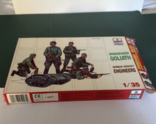 1/35 Sprengpanzer Goliath German Assault Engineers By ESCI