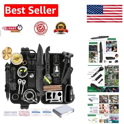 All-in-One 35 in 1 Survival Gear Kit - Essential Tools for Safety & Adventure