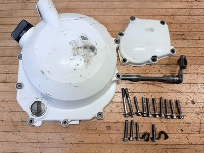 2004 03 04 KAWASAKI ZX6R ZX636 CLUTCH COVER ENGINE COVER W