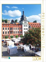 Calvendo Puzzle Rudolstadt, View Of The Market Square | 1000 Pieces, Finished Si