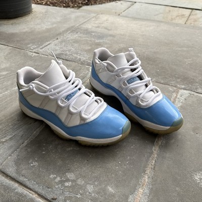 AIR JORDAN RETRO 11 LOW ''UNC'' University Blue Size 11  No Box