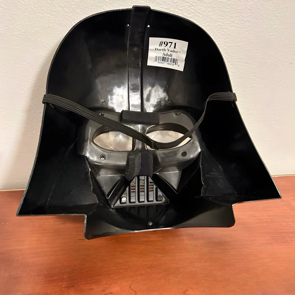 Darth Vader Deluxe Halloween Mask Adult Standard #971 Lucasfilm Ltd. - Image 4 of 4