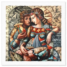 Oleg Zhivetin- Silkscreen "Intimate Secrets"