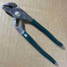 Vintage Diamalloy 6" Diamond Horseshoe HL16 Groove Slip Joint Pliers Made In USA