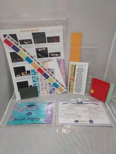 Creative Memories Scrapbooking Lot of Mini Gifts -cut shapes, stickers, cloth