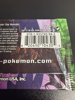 Pokmon Diamond & Pearl Secret Wonders Sealed (Unopened) Booster Pack -  2007 | eBay