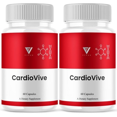 (2 Pack) CardioVive Wellness Support, Cardio Vive Supplement (120 Capsules)