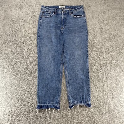 Abercrombie Fitch Jeans Womens 30 The Baggy Low Rise Curve Love - Main Image
