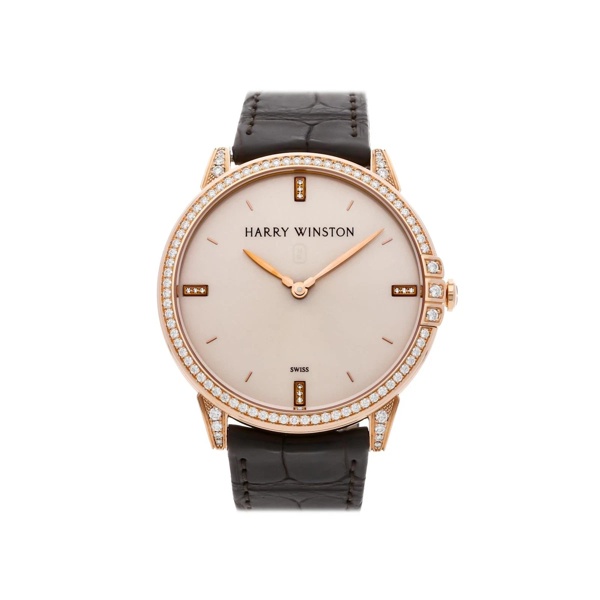Harry Winston Men Rose Gold Case Wristwatches for sale | eBay
