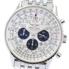 BREITLING NAVITIMER COSMONAUT A22322 41mm SS Silver Dial Automatic #C056 6