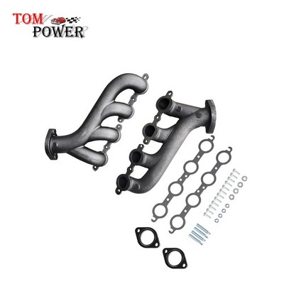LS Swap Cast Iron Exhaust Manifolds LS1 LS2 LS3 LS6 LS7 Shorty Headers 1-3/4''