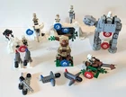 Star Wars Lego 75241 Action Battle Echo Base Defence / 75238 Endor Assault Read