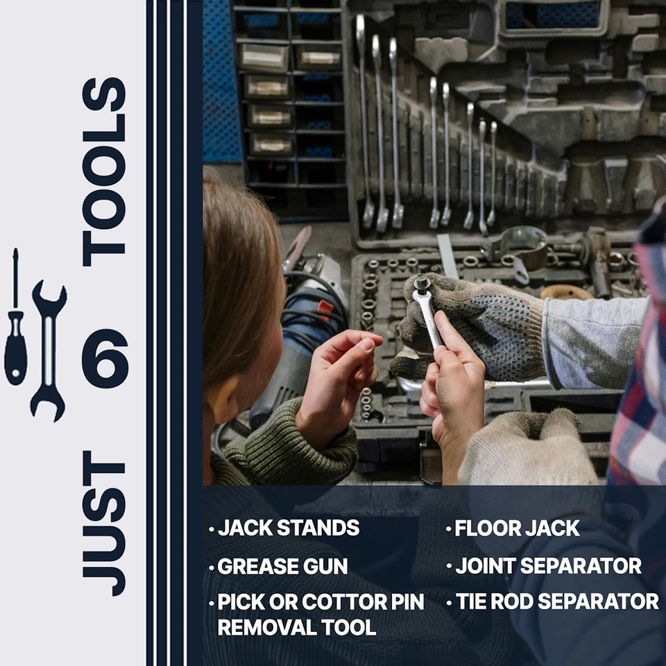 Extremo de barra de amarre para Chevrolet Caprice 2011-2013 interior delantero izquierdo o derecho Foto 4 de 4