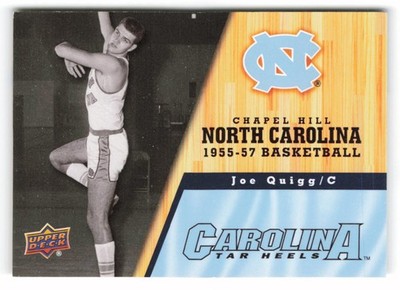 2010-11 Upper Deck North Carolina Tar Heels #12 Joe Quigg