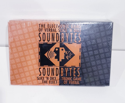 Sound Bytes The Electronic Game Of Verbal Slice 'N Dice - New Sealed