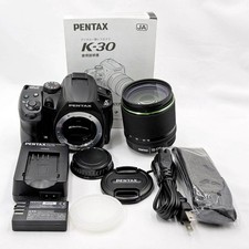 Excellent condition Pentax K 30 18 135 lens kit digital single lens reflex camer