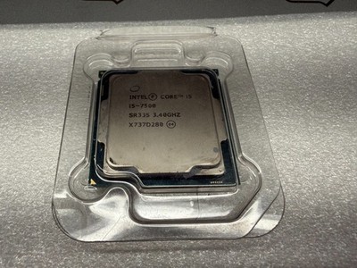 Intel Core i5-7500 Processor (3.4 GHz, 4 Cores, LGA 1151) - SR335