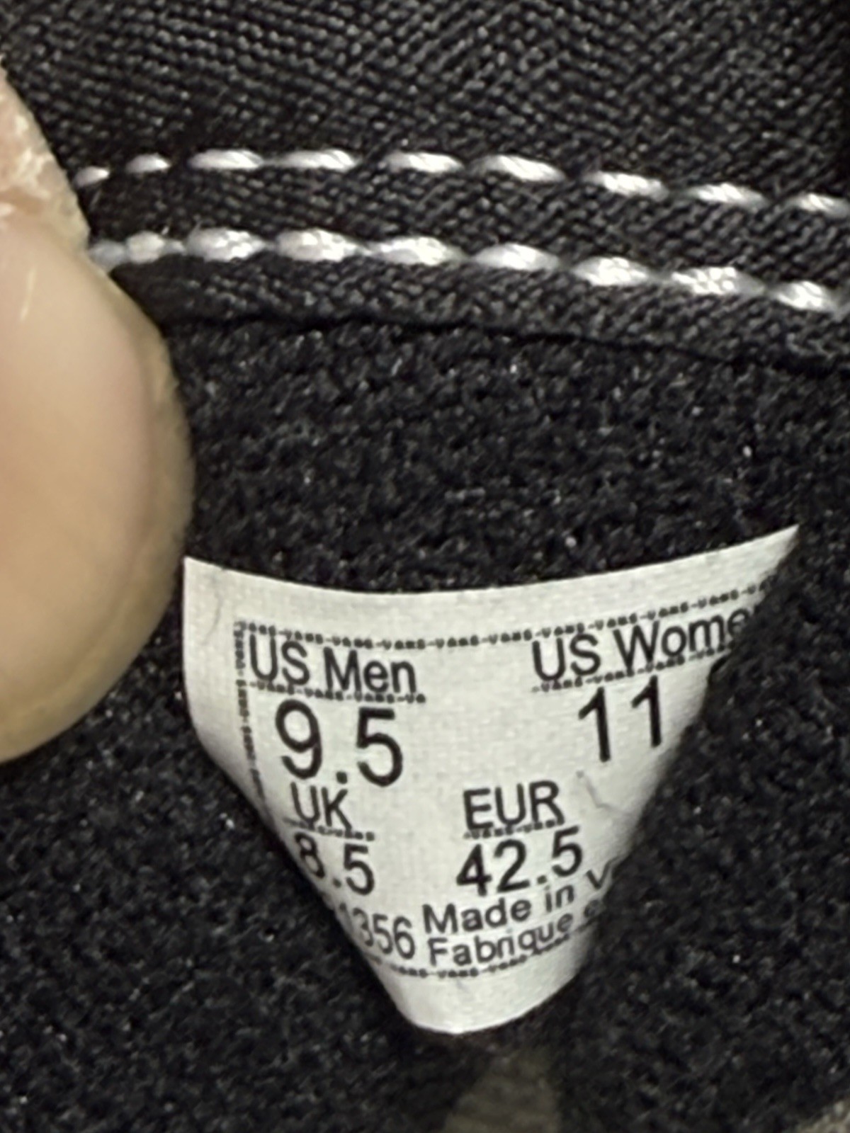 Vans mens shoe Sk8Hi High Top Sneakers Black Butterfly Floral Canvas US size 9.5 thumbnail 11