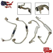 4pcs Turbo Charger Coolant Hose Line Kit For Bmw 335i Xdrive 335is 335xi 335is