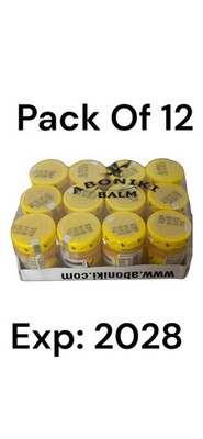 Aboniki Balsam zur Muskellinderung & Schmerzen 25g (12er Pack) Ablaufdatum; 2028