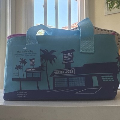 BLIND BAG Trader Joe's Mini Insulated Lunch Bag w/BEAUTY PRODUCTS