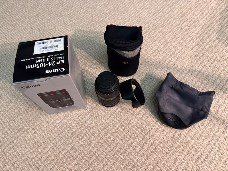 Canon EF 24-105mm f/4 L IS II USM ULTRASONIC Zoom Lens