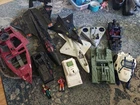 HUGE LOT Vintage : Vehicles and Figures. Night hawk, moray bridge layer + more