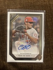 Chris Rodriguez 2021 Topps Gallery Auto Autograph RC Los Angeles Angels