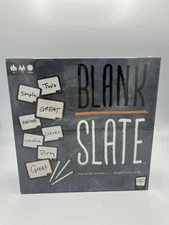 Blank Slate Board Game Where Great Minds Think Alike, Fun Family Friendly 8+ New