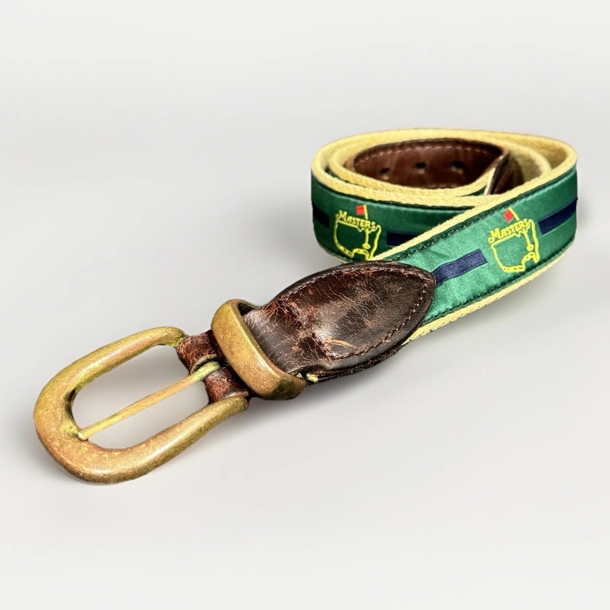 EUC 19th Hole Women’s Golf Belt with D Ring Buckle - Size XL Masters Belts for Men for sale | eBay main image 4