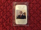 1 OZ Silver Bar. Donald Trump - The Escalator Ride That Changed The World Sealed