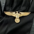 WWII German Army Eagle Medal WW2 Germany Iron Cross Badge Military Cap Hat Pins$