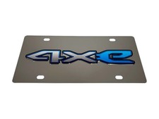 Jeep 4xe Stainless Steel License Plate