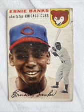 1954 Topps Ernie Banks Rookie Card #94 Original