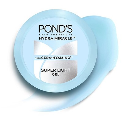 Ponds Super Light Gel Oil Free Moisturizer With Hyaluronic Acid + Vitamin E 200g