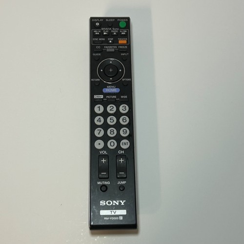 GENUINE SONY RM-YD023 LCD TV REMOTE KDL-32XBR6 KDL-40V4100 KDL-52W4100 OEM TESTD