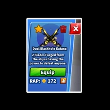 Roblox   Blade Ball   Dual Blackhole Katana   blade