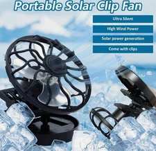 Solar cap clip fan. Helping you keep cool on your adventures.