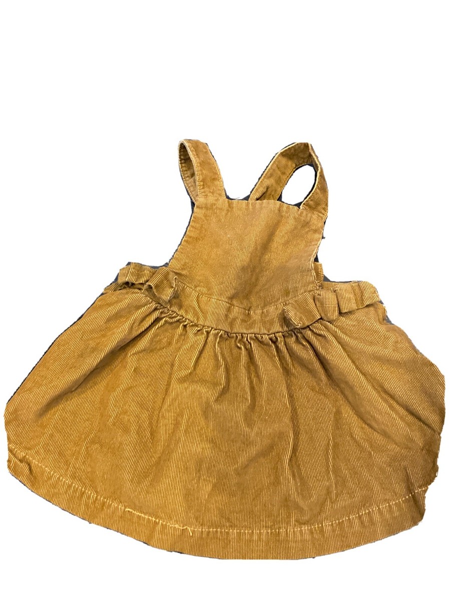 Target Girl Corduroy Dress Skirt Overalls Kids Baby 6M - Main Image